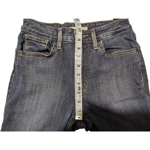 LEVI'S 721 Jeans Women size 28 denim High Rise Skinny - Picture 10 of 11